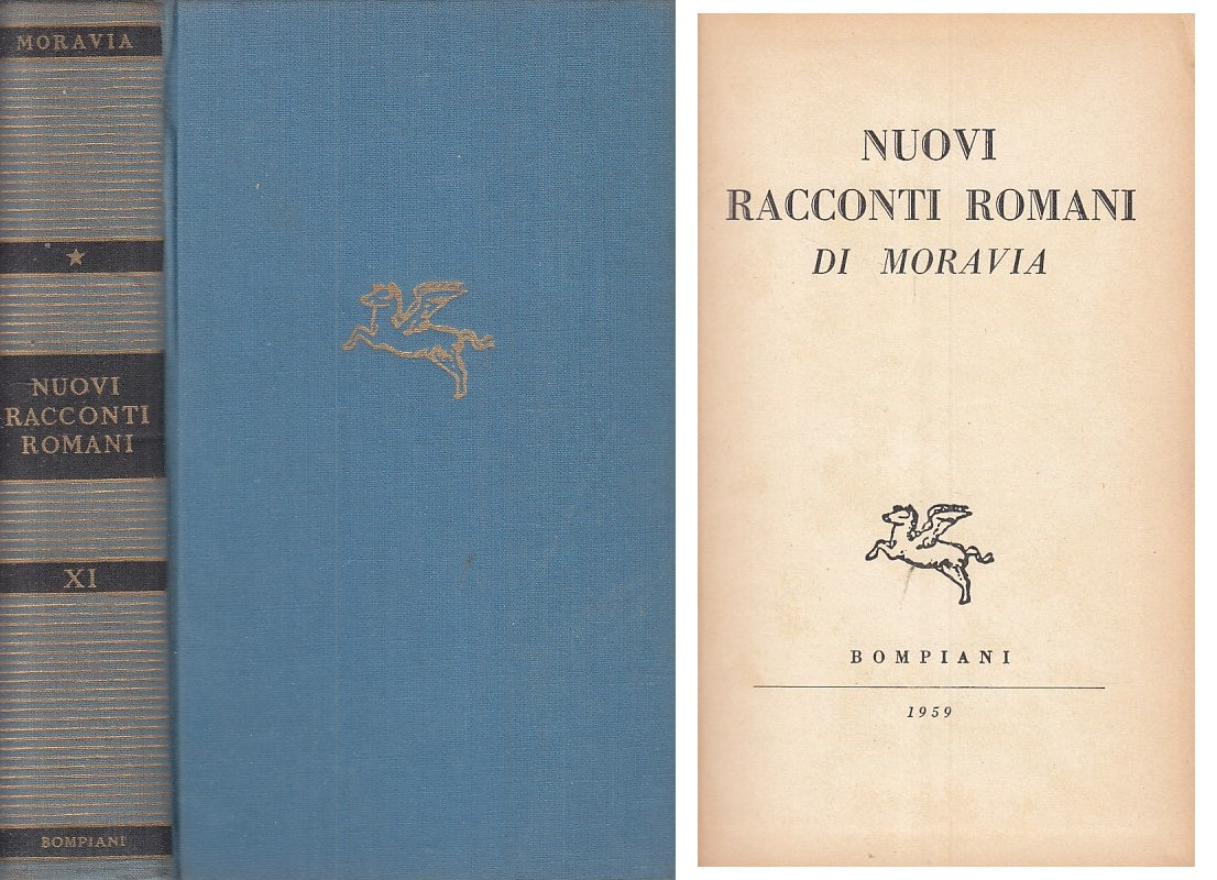 LN- NUOVI RACCONTI ROMANI XI - MORAVIA - BOMPIANI --- 1959 - C - ZFS422
