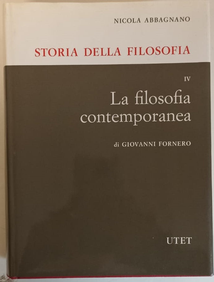 LS- STORIA DELLA FILOSOFIA 4 VOLUMI COMPLETA - ABBAGNANO - UTET--- 1969- CS- YFS