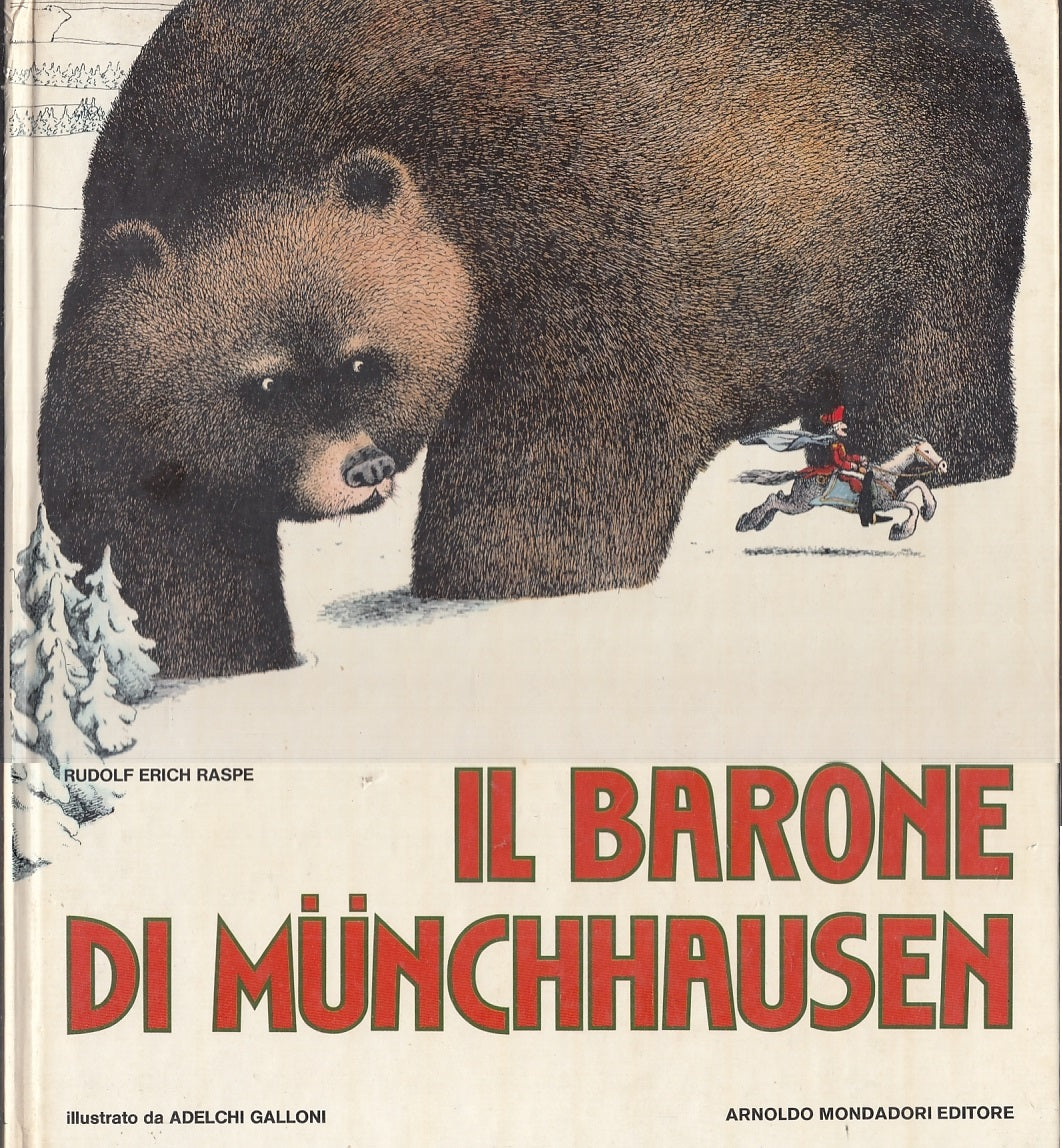 LB- IL BARONE DI MUNCHAUSEN- RASPE GALLONI- MONDADORI- PIETRE PREZIOSE- 1978-RGZ
