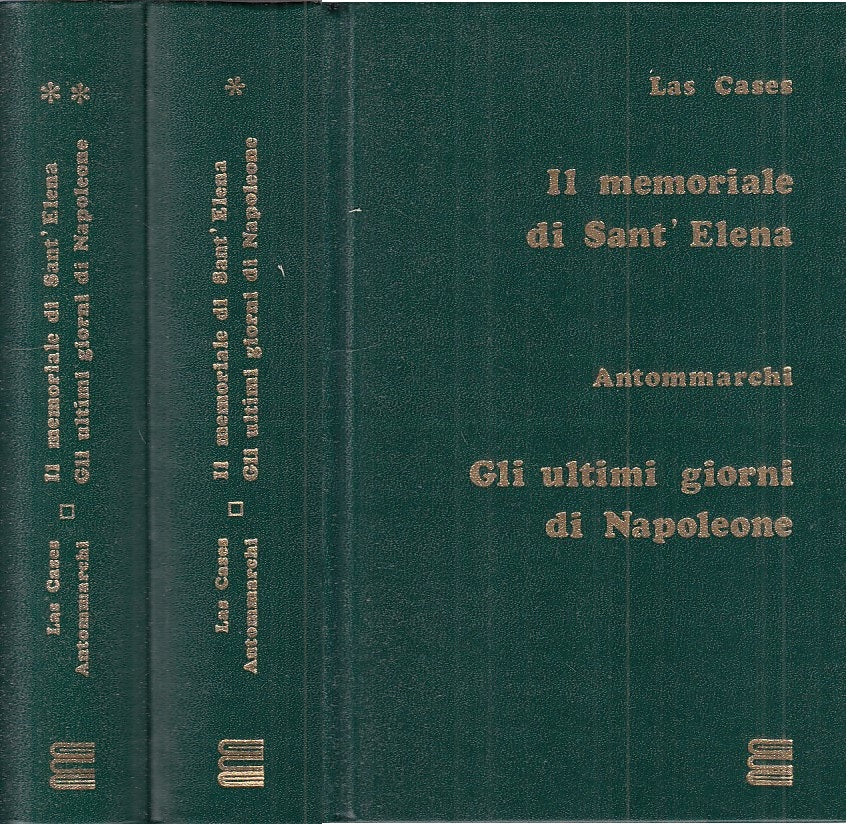 Il Memoriale di Sant'Elena 2 volumi - Las Cases Antommarchi - Casini - XFS123