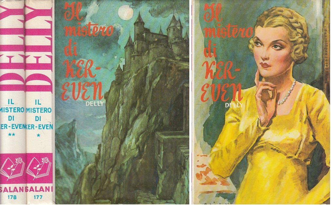 LN- MISTERO KER EVEN 2 VOLL.- DELLY- SALANI - ROMANZI ROSA -- 1976 - CS - ZFS545