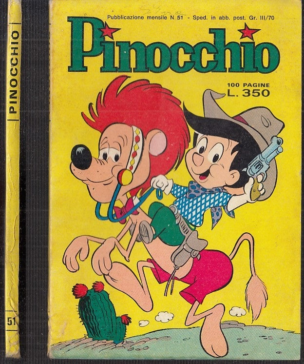 FC- PINOCCHIO N.51 COMICO -- METRO - 1978 - B - TMX