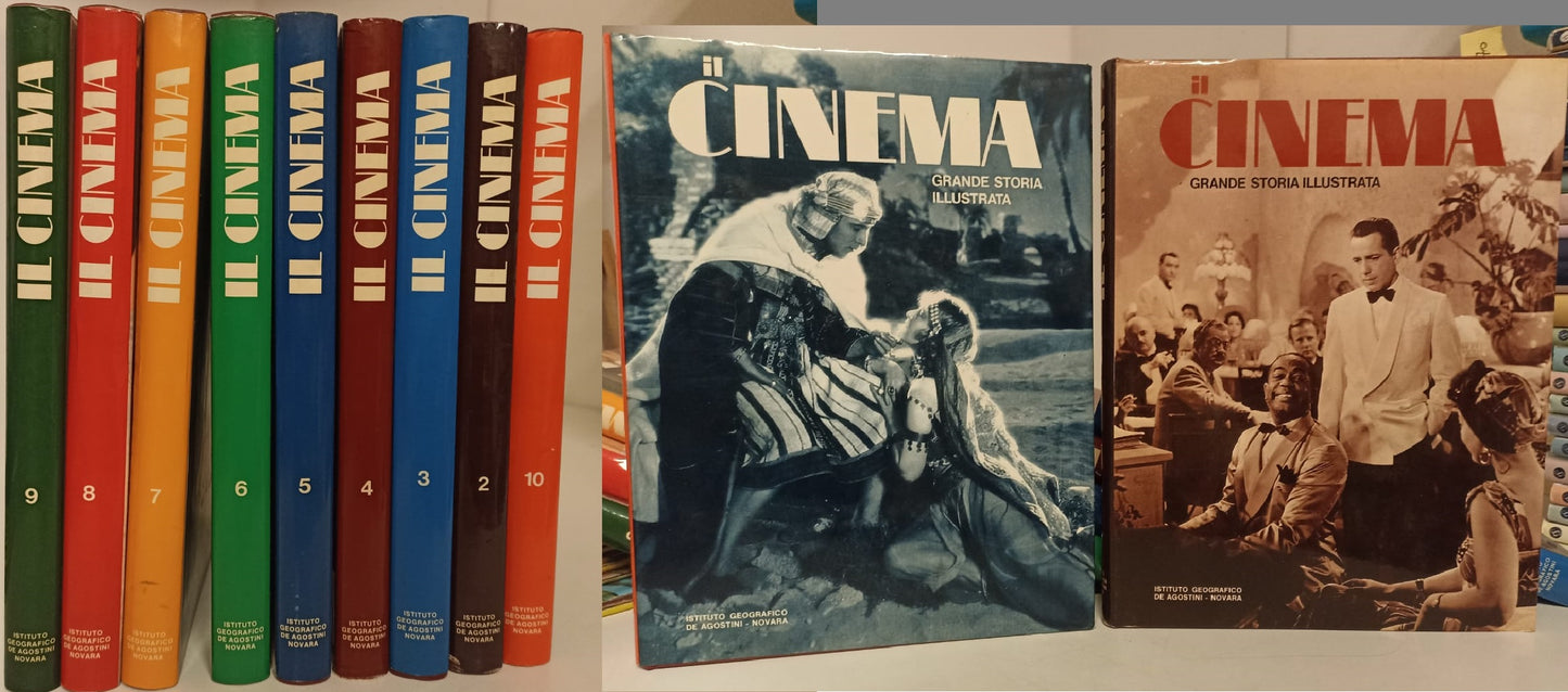 LT- IL CINEMA GRANDE STORIA ILLUSTRATA VOLUMI 2/9 -- DeAGOSTINI--- 1981- CS- YFS