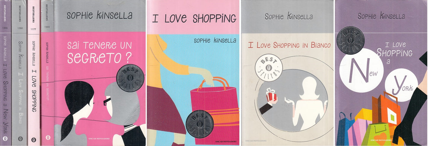 LN- 4 ROMANZI SEGRETO LOVE SHOPPING - KINSELLA - MONDADORI --- 2005 - B - ZFS603