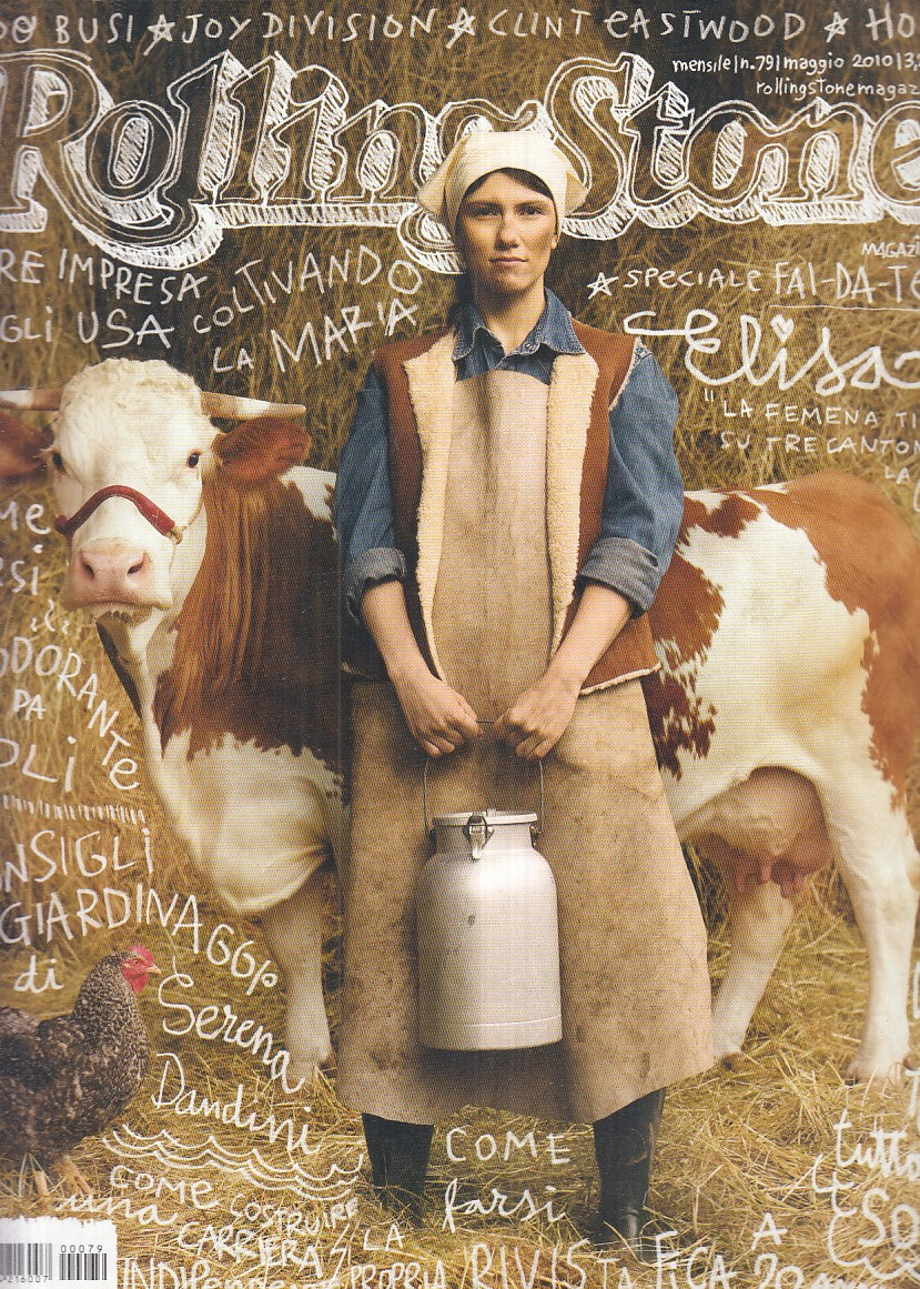 LR- RIVISTA MAGAZINE ROLLING STONE N.79 ELISA ALDO BUSI ----- 2010 - B - YFS999