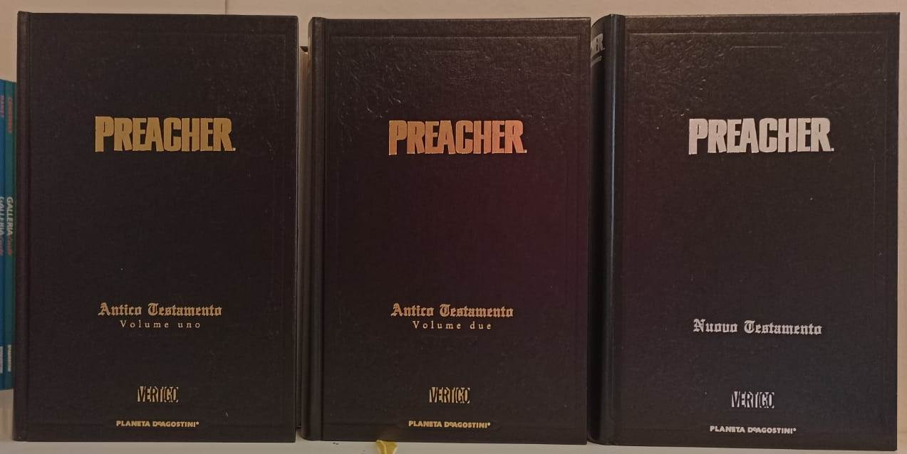 FV- PREACHER OMNIBUS ANTICO NUOVO TESTAMENTO 3 VOLUMI - ENNIS - PLANETA- 2010- C- TMX