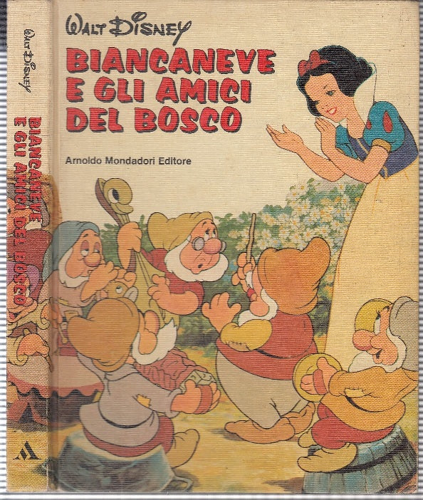 LB- BIANCANEVE E GLI AMICI DEL BOSCO - MONDADORI - DISNEY-- 1a ED.- 1975- C- RGZ