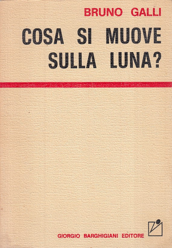 LS- COSA SI MUOVE SULLA LUNA? - GALLI- BARGHIGIANI- UFOLOGIA-- 1976 - B - YFS172