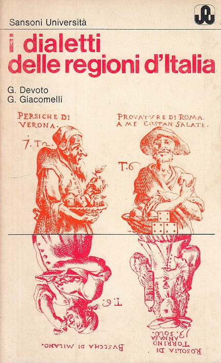 LZ- I DIALETTI DELLE REGIONI D'ITALIA -- SANSONI --- 1972 - B - YFS174