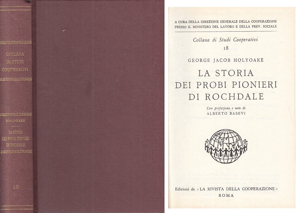 LS- STORIA DEI PROBI PIONIERI DI ROCHDALE - HOLYOKAE - ROMA--- 1995 - C - YFS269
