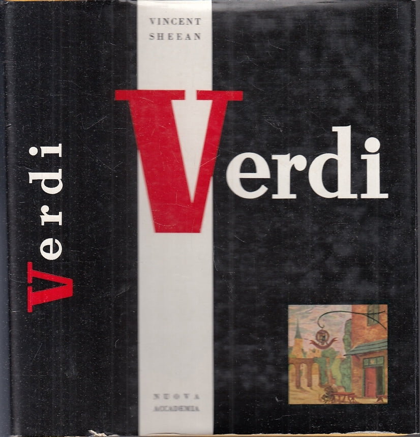 LS- GIUSEPPE VERDI - VINCENT SHEEAN - NUOVA ACCADEMIA --- 1963 - CS - WPR