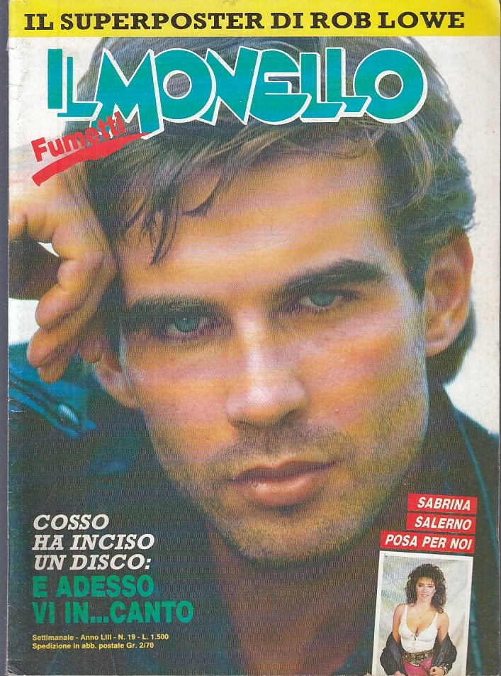 LR- RIVISTA IL MONELLO N.19 PIERRE COSSO -- UNIVERSO - 1987- S- TMX