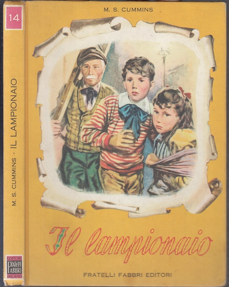 LB- IL LAMPIONAIO - CUMMINS BARTOLI- FABBRI- COLLEZIONE RAGAZZI-- 1955- C- RGZ