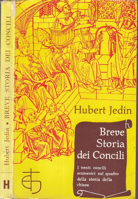 LD- BREVE STORIA DEI CONCILI ECUMENICI- HUBERT JEDIN- HERDER--- 1960- BS- XFS122