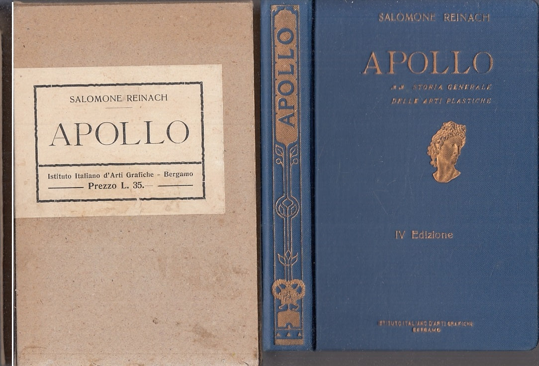 LT- APOLLO - SALOMONE REINACH- ISTITUTO ARTI GRAFICHE BERGAMO--- 1931- C- XFS122