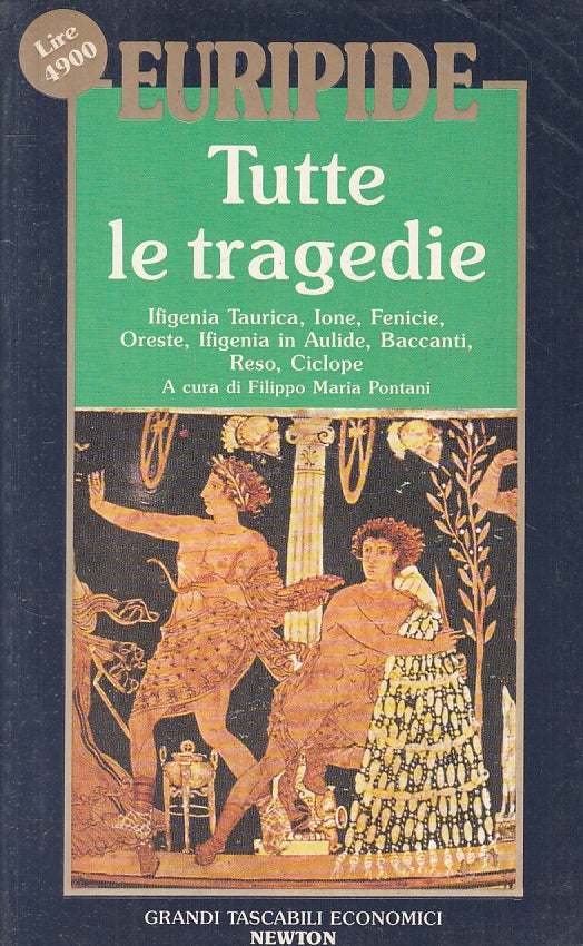LN2- TUTTE LE TRAGEDIE VOL.2 - EURIPIDE - NEWTON - GRANDI TASCABILI--- B- JXS9