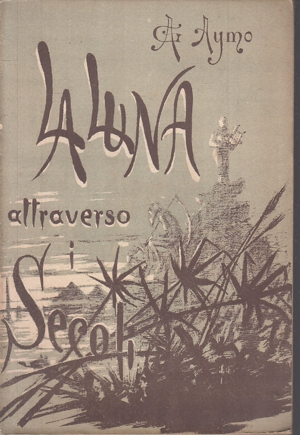 LH- LA LUNA ATTRAVERSO I SECOLI - AI AYMO - FRATELLI DRUCKER --- 1891- B- XFS85