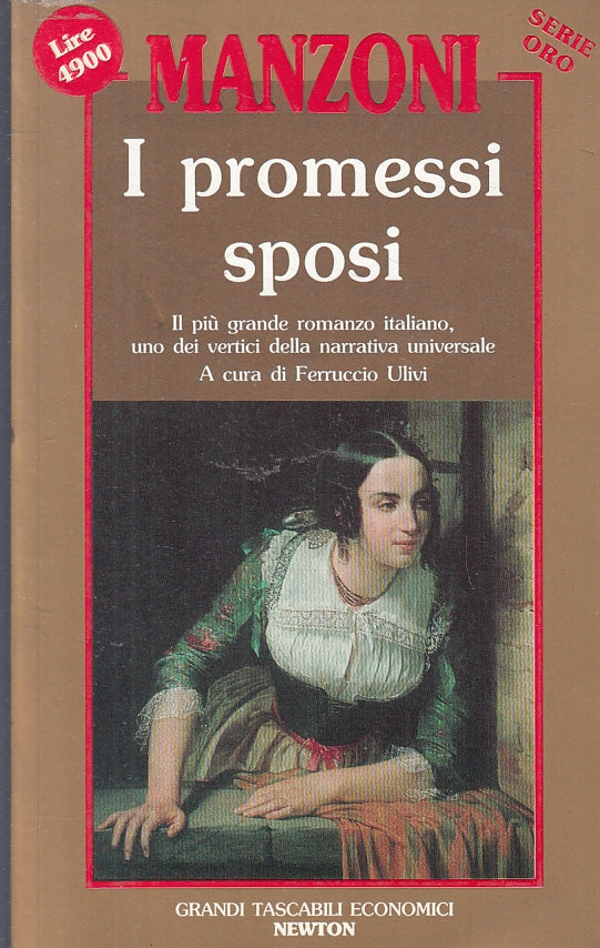 LN2- I PROMESSI SPOSI - ALESSANDRO MANZONI - NEWTON- GRANDI TASCABILI--- B- JXS9