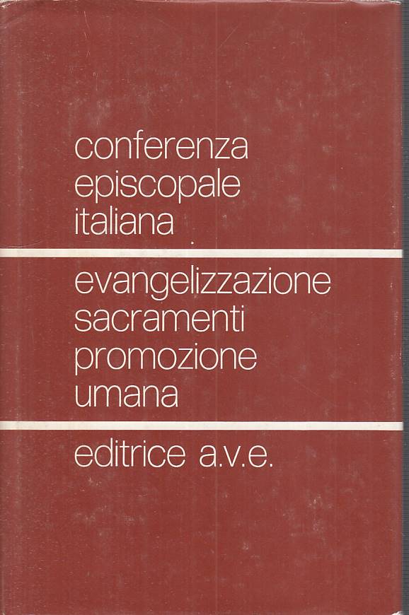 LS- EVANGELIZZAZIONE SACRAMENTI PROMOZIONE UMANA -- AVE --- 1979 - CS - YTS21