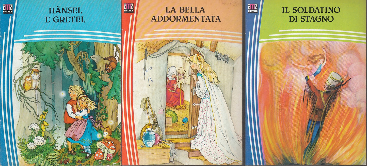LB- COLLANA NUOVA FANTASIA 9 FIABE PER BAMBINI ILLUSTRATE - AMZ- 1981- S- RGZ