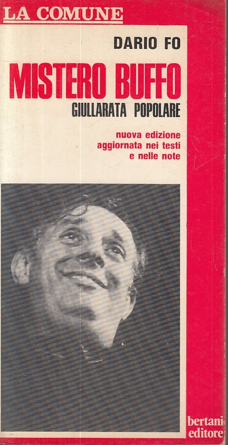 LS- MISTERO BUFFO GIULLARATA POPOLARE - DARIO FO - BERTANI --- 1977 - B - ZFS602