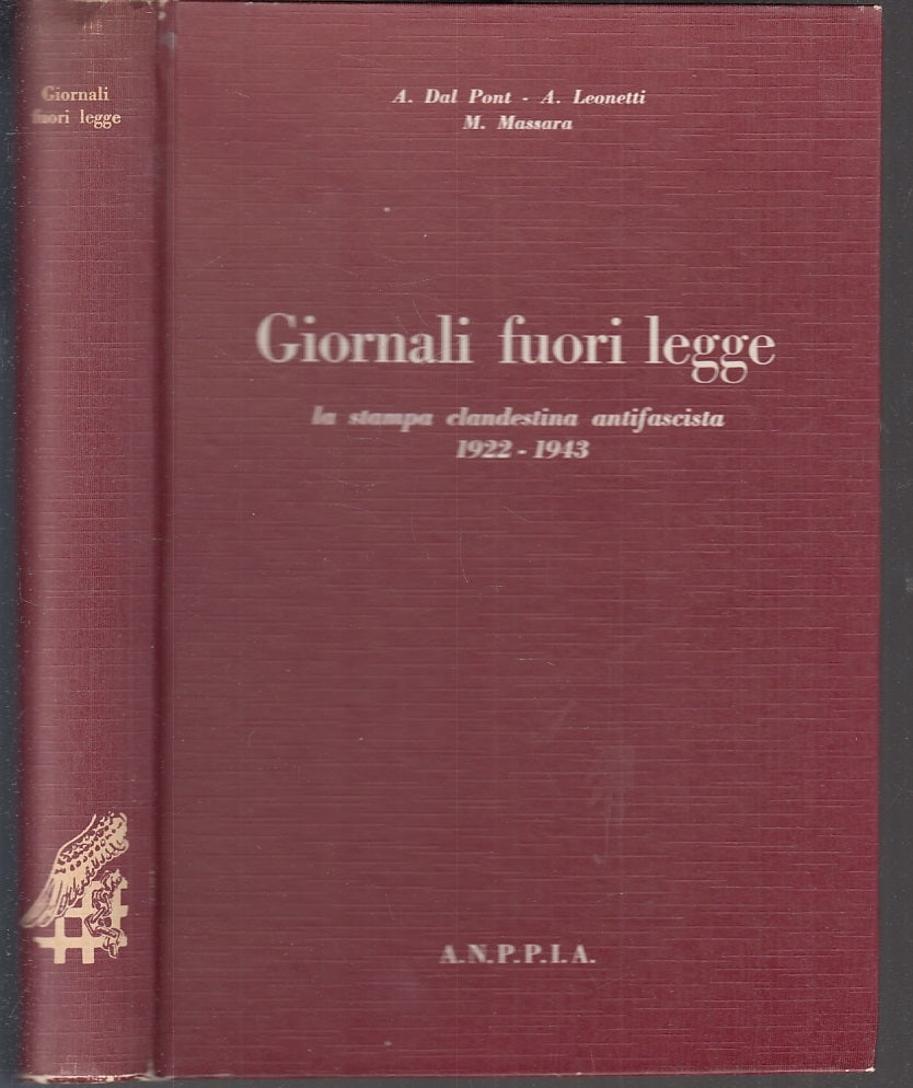 LS- GIORNALI FUORI LEGGE STAMPA CLANDESTINA ANTIFASCISTA - 1964 - C- YFS677