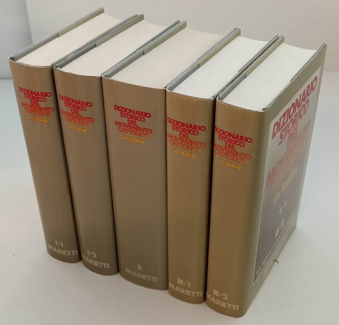 LS- DIZIONARIO STORICO DEL MOVIMENTO CATTOLICO IN ITALIA 1860/1980 5 VOLUMI- YFS