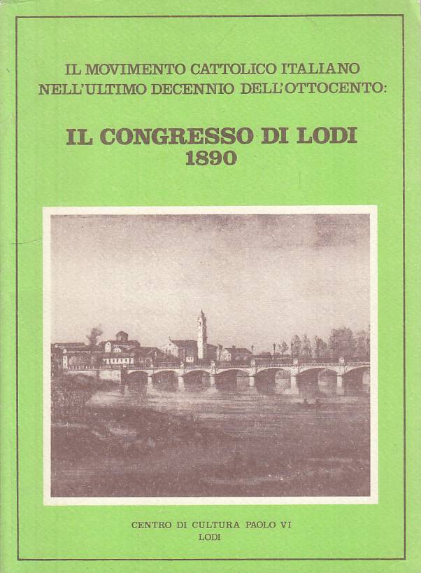 LS- CONGRESSO DI LODI 1980 -- CULTURA LODI - SPAZIO UMANITA'-- 1980 - B - YTS665