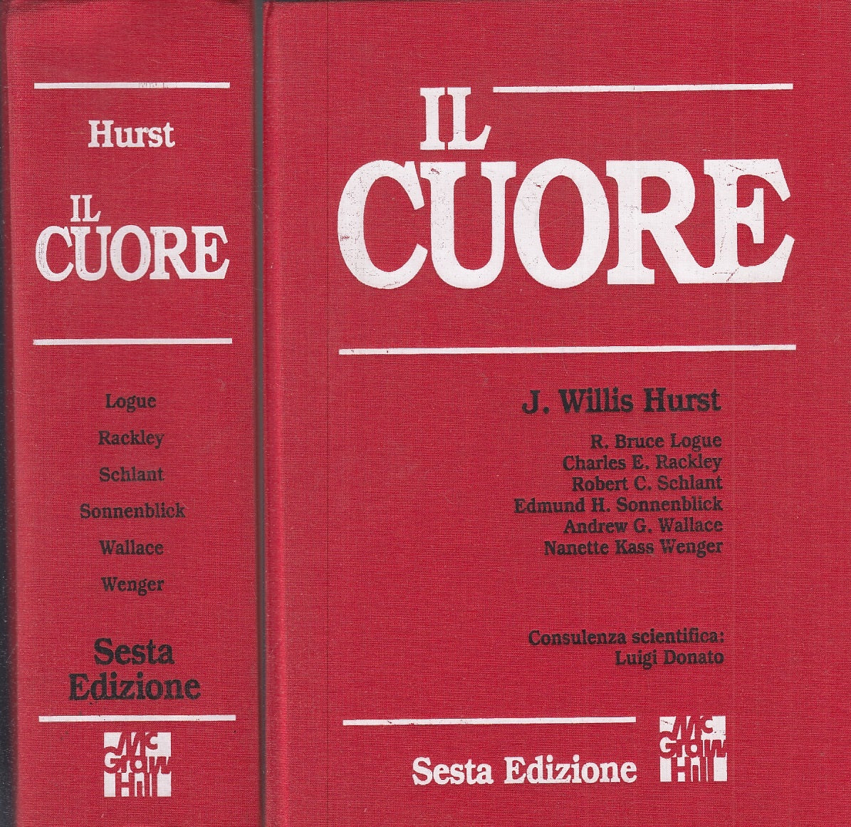 LQ- IL CUORE - WILLS HURST- McGRAW HILL -- 6a EDIZIONE - 1987 - C - YFS691