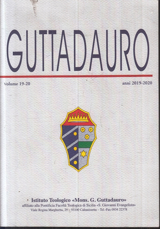 LS- 175° ANNIVERSARIO FONDAZIONE DIOCESI CALTANISSETTA - GUTTADAURO - B - ZFS627