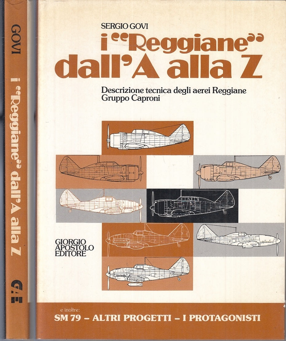 LZ- REGGIANE DALL'A ALLA Z AEREI GRUPPO CAPRONI- SERGIO GOVI-- 1985- BS- YFS882