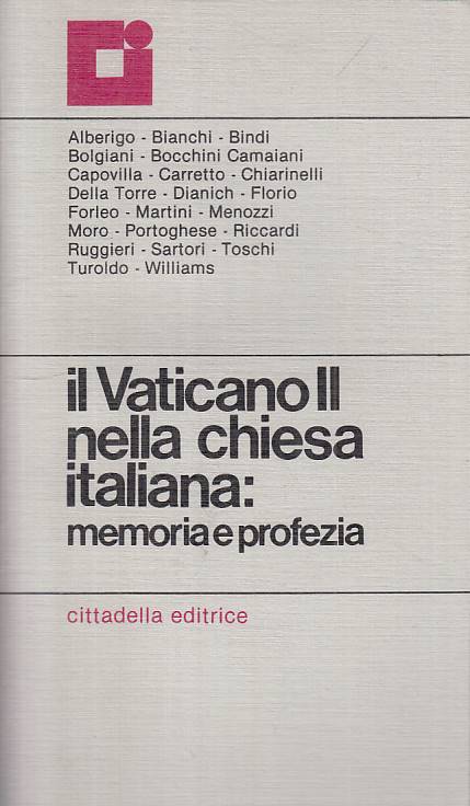 LS- VATICANO II CHIESA ITALIANA MEMORIA PROFEZIA-- CITTADELLA--- 1985- B - YTS42