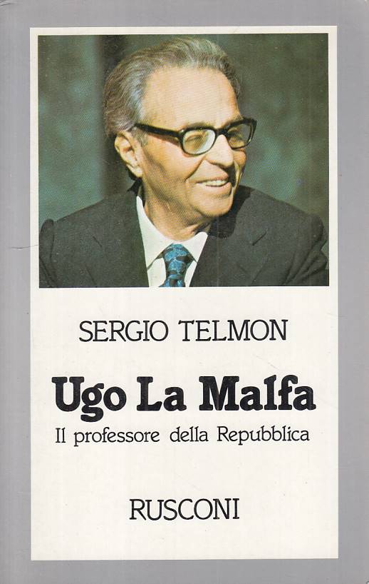 LS- UGO LA MALFA PROFESSORE REPUBBLICA - TELMON - RUSCONI --- 1983 - B - YTS251