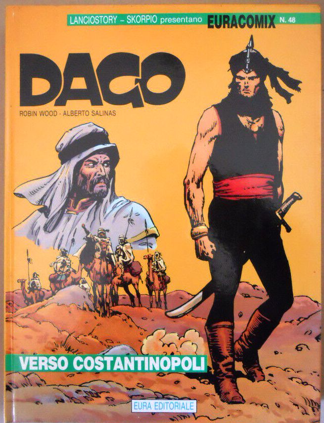 FV- CARTONATO EURACOMIX N.48 DAGO 11 - WOOD SALINAS - EURA - 1994 - C - VBX