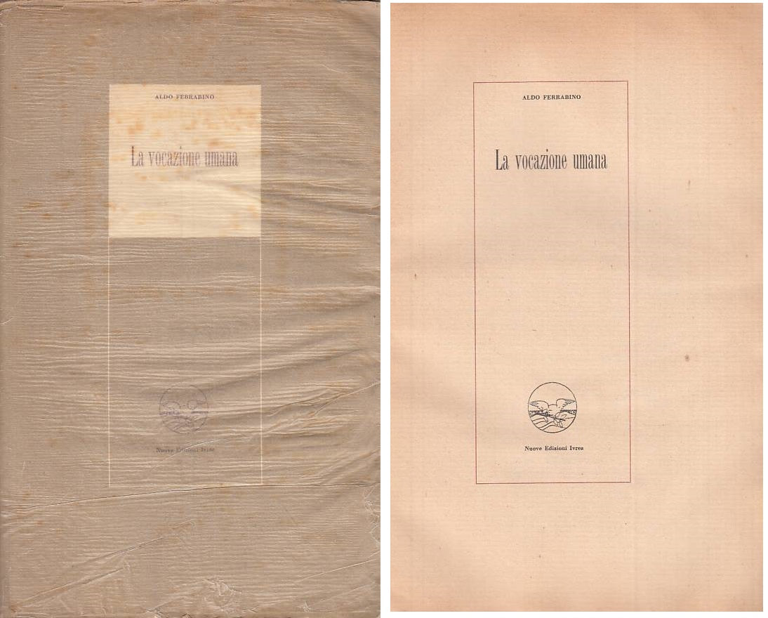 LS- LA VOCAZIONE UMANA - FERRARINO - IVREA --- 1943 - BS - YTS499