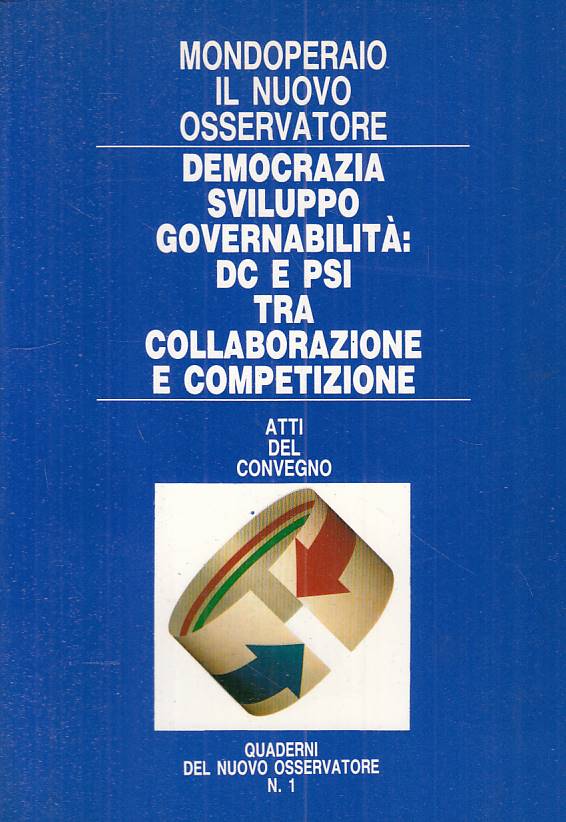 LS- DEMOCRAZIA SVILUPPO GOVERNABILITA' -- ROMA - OSSERVATORE-- 1985 - B - YTS480