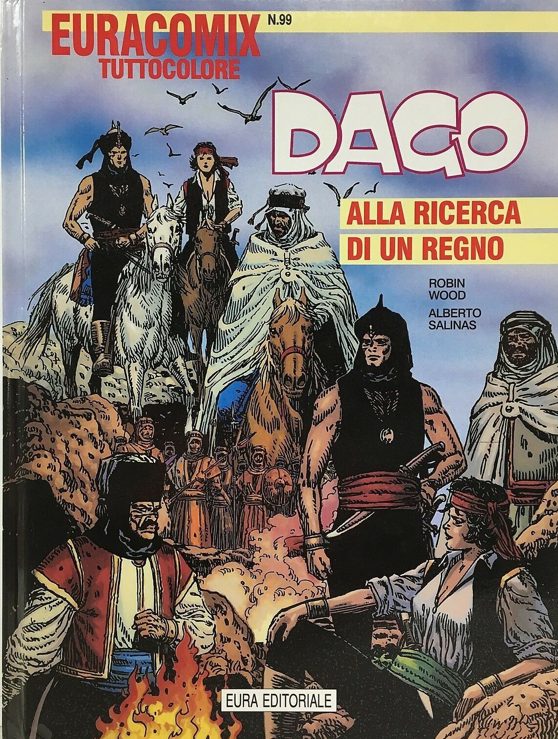 FV- CARTONATO EURACOMIX N.99 DAGO 22 - WOOD SALINAS - EURA - 1994 - C - VBX