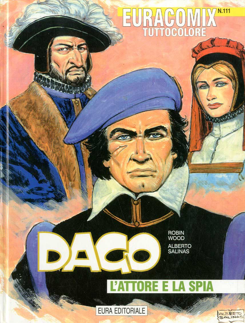 FV- CARTONATO EURACOMIX N.111 DAGO 25 - WOOD SALINAS - EURA - 1994 - C - VBX