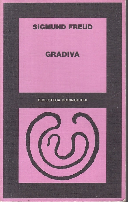 LZ- GRADIVA - SIGMUND FREUD - BIBLIOTECA BORINGHIERI --- 1977 - B - ZFS14