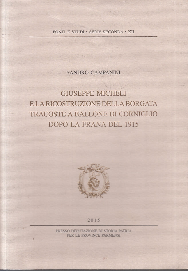 LZ- GIUSEPPE MICHELI BALLONE CORNIGLIO FRANA 1915- CAMPANINI---- 2015- B- ZFS634