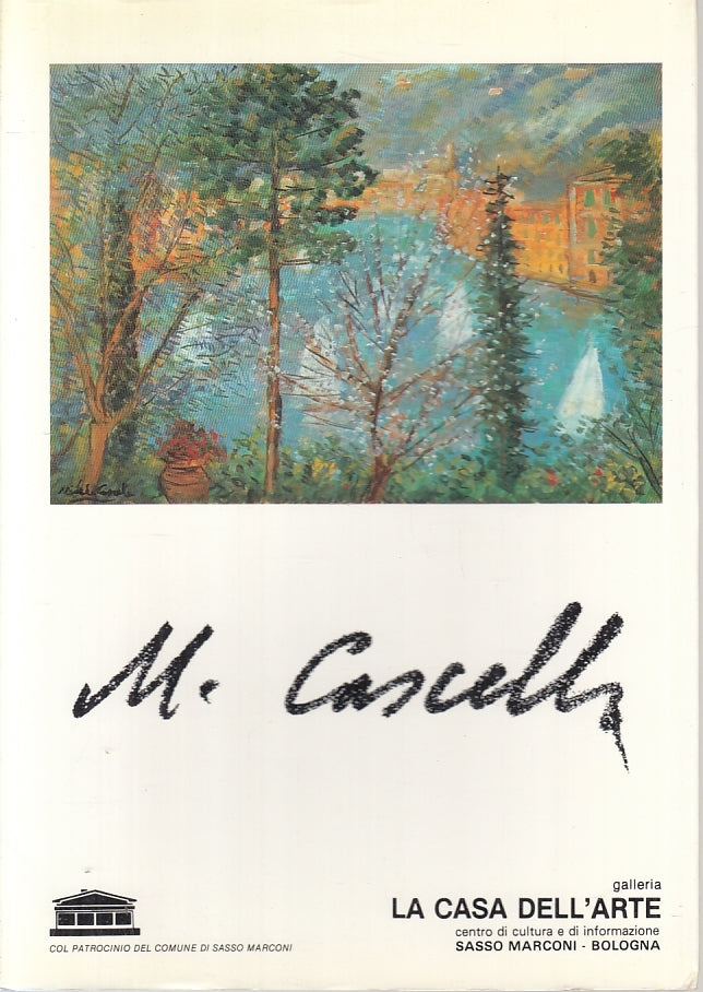 LT- MICHELE CASCELLA OLI PASTELLI ACQUARELLI-- CASA DELL'ARTE--- 1984- B- ZTT421