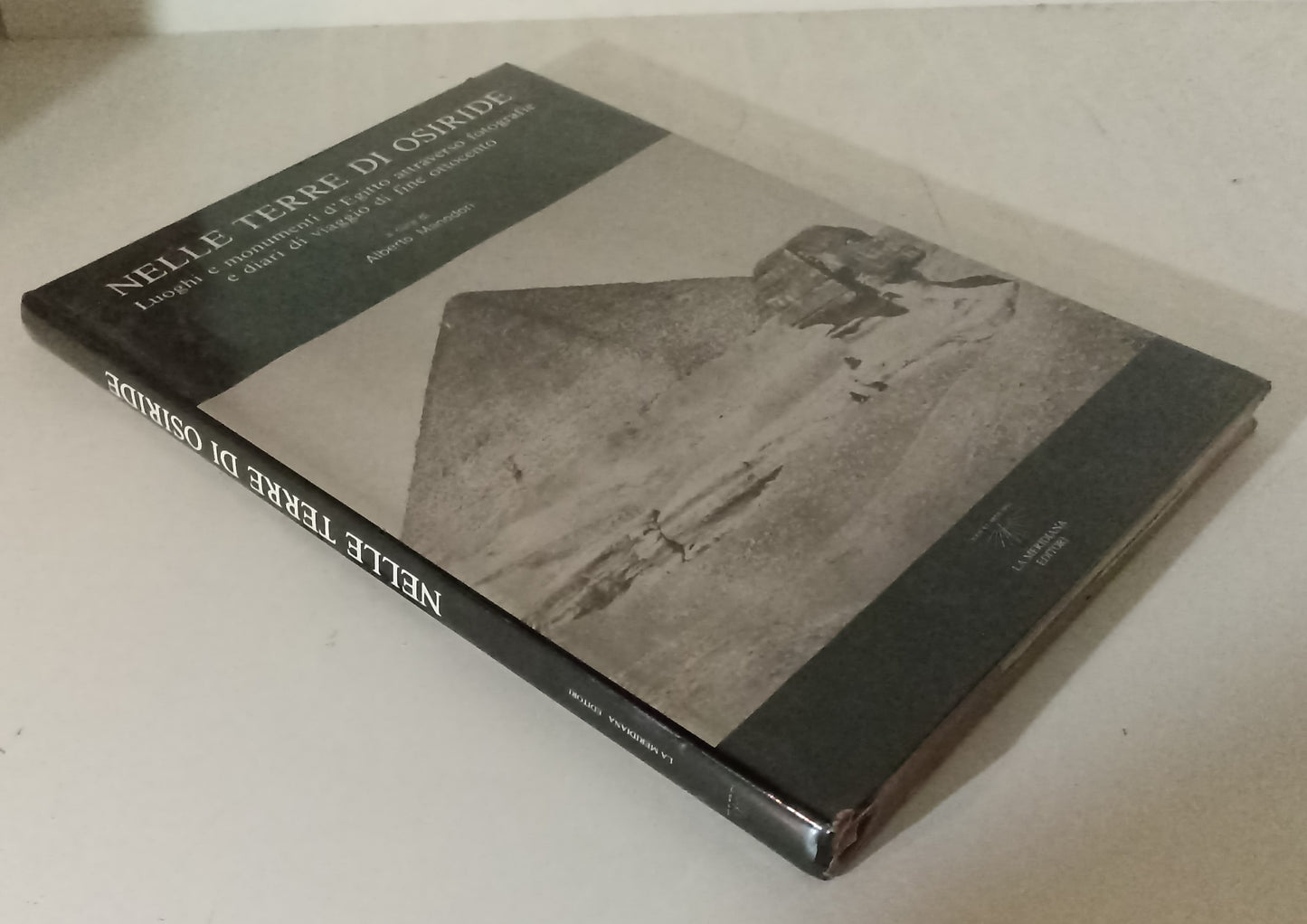 LV- NELLE TERRE DI OSIRIDE FOTOGRAFIE- MANODORI- LA MERIDIANA--- 1988- CS-ZTT649