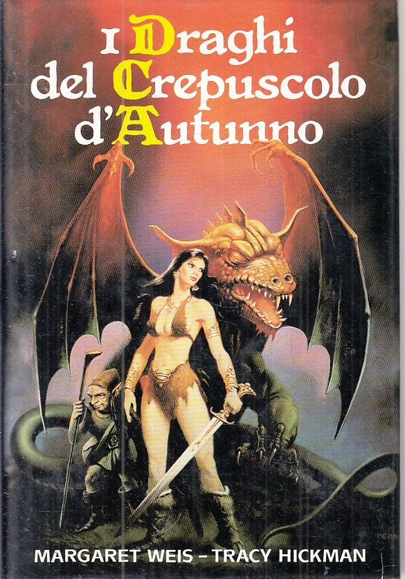 LF- I DRAGHI DEL CREPUSCOLO- MARGARET WEIS TRACY HICKMAN- CDE--- 1988- CS-ZFS424
