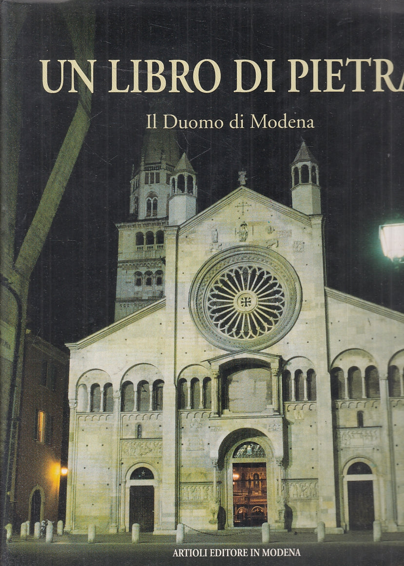 LT- UN LIBRO DI PIETRA IL DUOMO DI MODENA -- ARTIOLI EDITORE ---- CS - YFS686