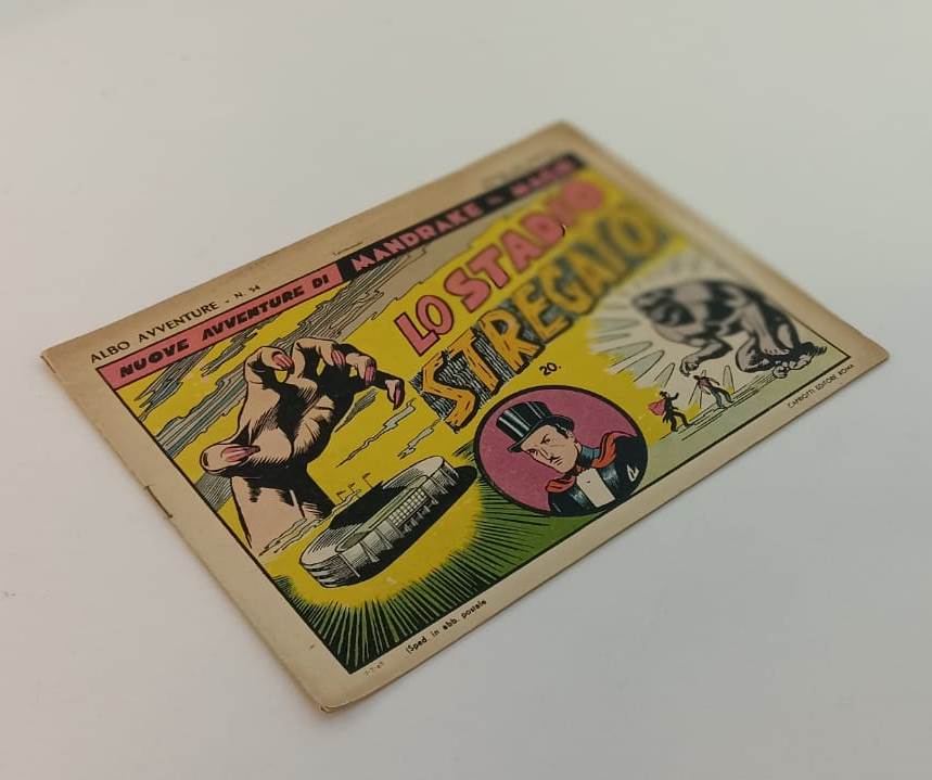 FZ- ALBO AVVENTURE N.54 SERIE MANDRAKE MAGO LO STADIO STREGATO --- 1948 - S- VCX