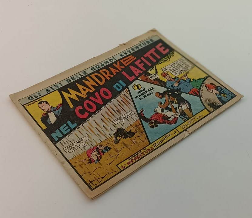 FZ- ALBI GRANDI AVVENTURE SERIE MANDRAKE IL MAGO N.7 NEL COVO DI LAFITTE - S-VCX