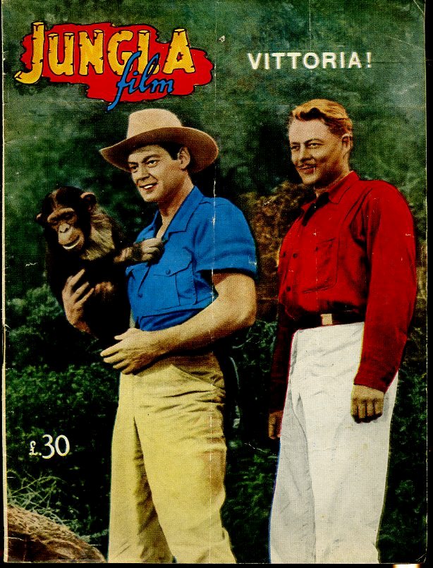 FZ- JUNGLA JIM N.10 VITTORIA -- PONZONI - 1953 - S- VCX