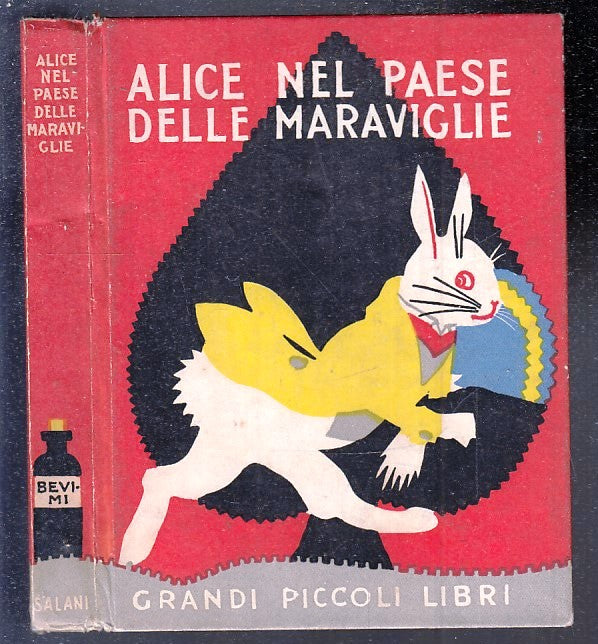LB- ALICE NEL PAESE DELLE MERAVIGLIE- SALANI- GRANDI PICCOLI LIBRI- 1932- C- RGZ