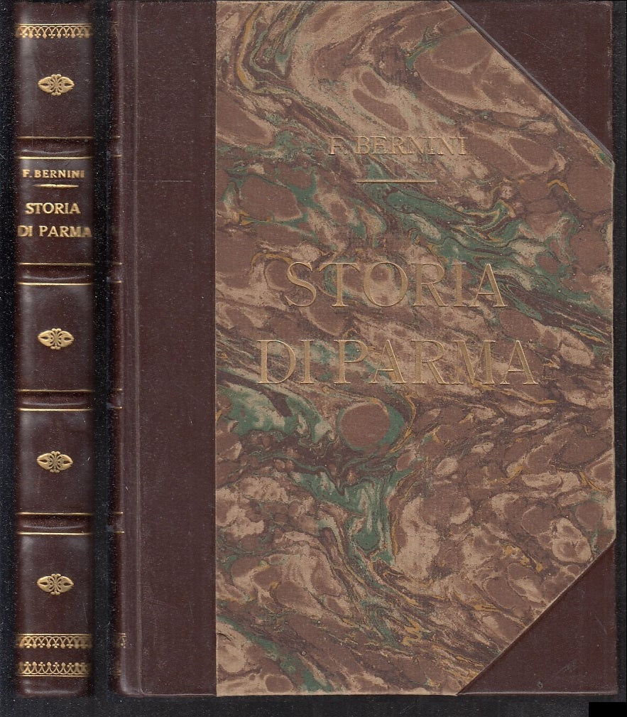 LS- STORIA DI PARMA VOLUME RILEGATO - FERDINANDO BERNINI- BATTEI--- 1954- C- WPR