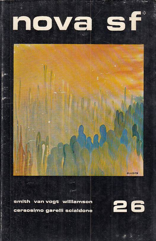 LN- NOVA SF RIVISTA FANTASCIENZA 26 CITTA' INVISIBILI-- LIBRA--- 1974- BS-YFS999